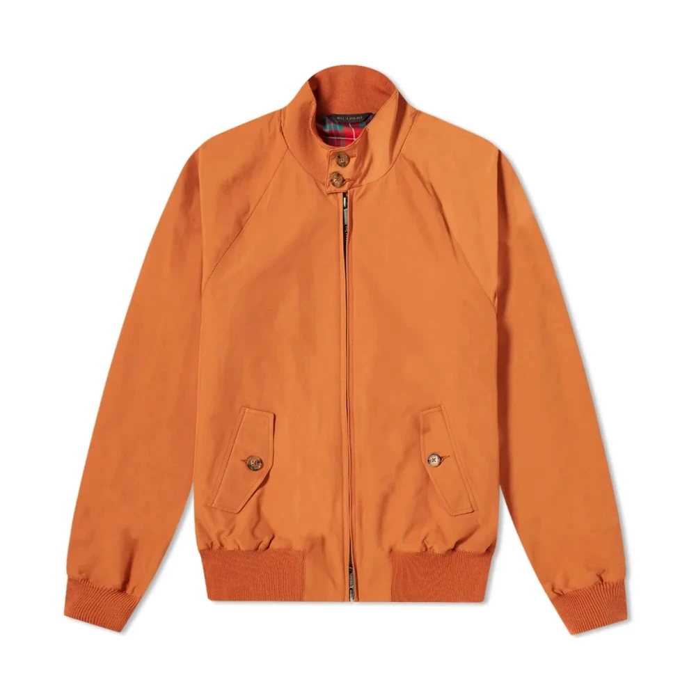 Baracuta G9 Harrington Jacket Orange Heren