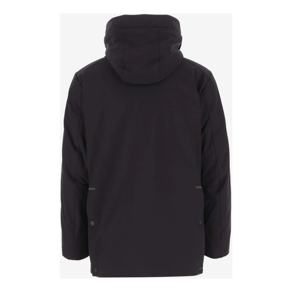 Woolrich Stijlvolle Jas voor Buitensport Avonturen Black Heren