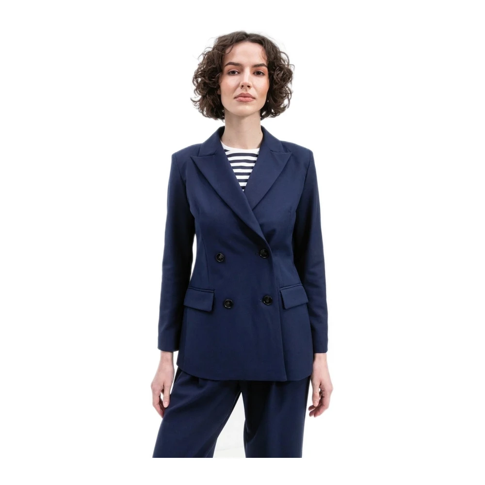 Emme DI Marella Jackets Blue Dames