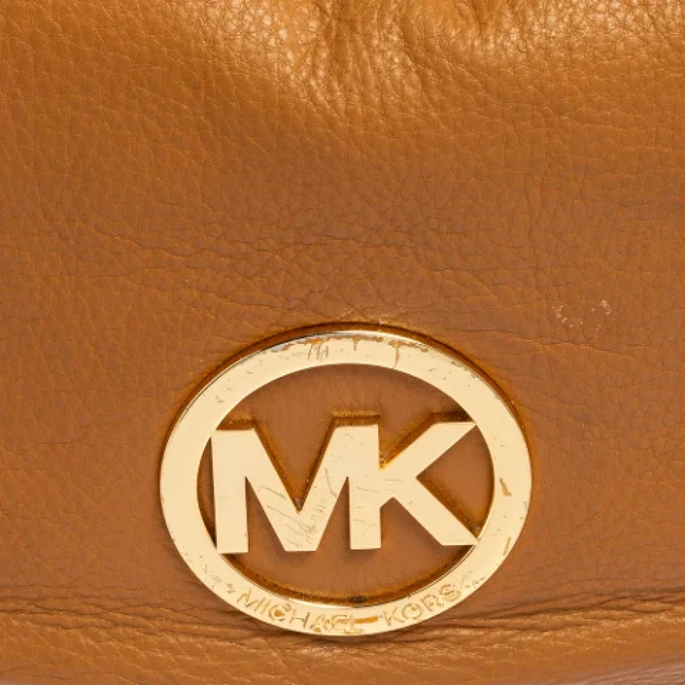 Michael Kors Pre-owned Leather handbags Brown Dames