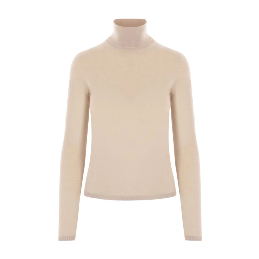 Max Mara Kasjmier Coltrui met Ritssluiting Beige Dames