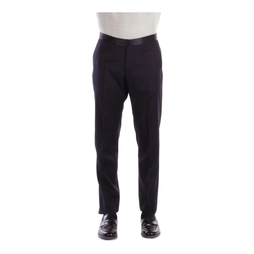 Tagliatore Men's Blue Trousers