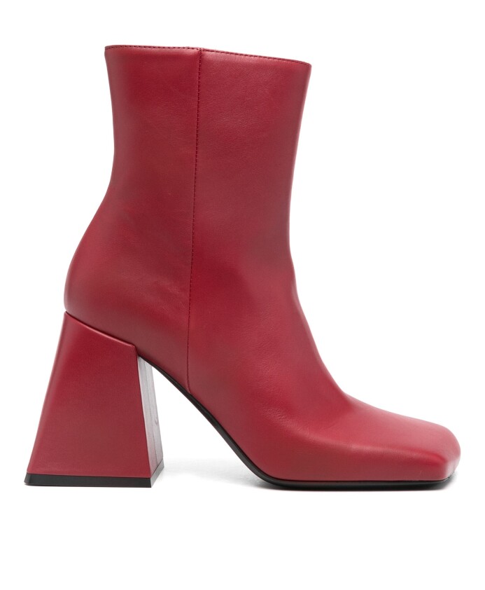 red-leather-ankle-boots-with-mid-heels