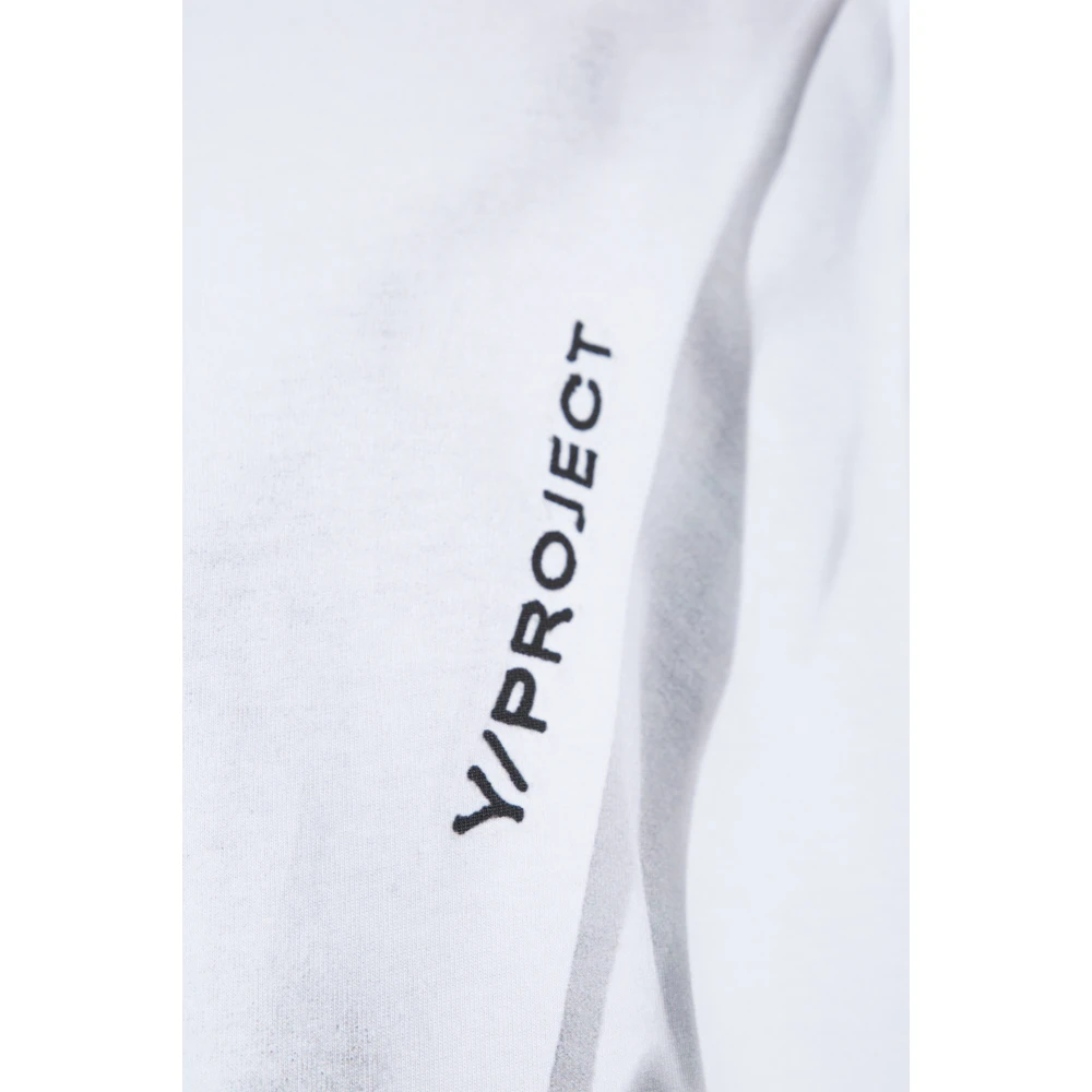 Y Project Bedrukt T-shirt White Heren