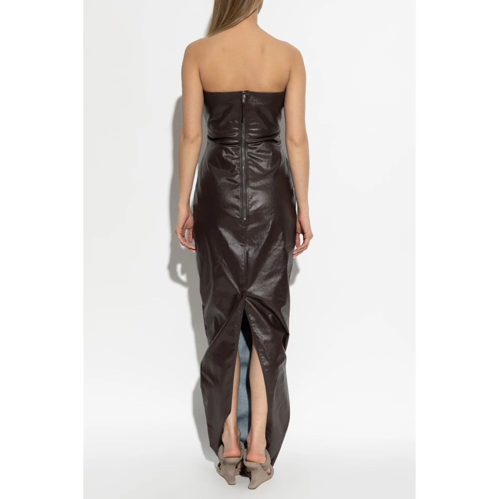 Rick Owens Prong Gown Brown Dames