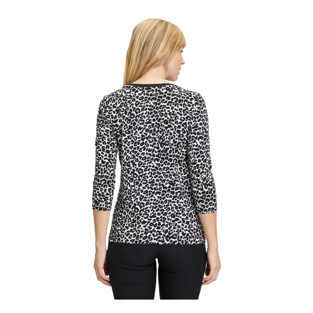 Betty Barclay Leopard Print Casual Shirt Multicolor Dames
