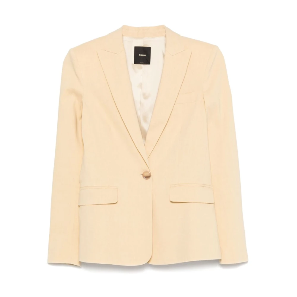 Pinko Women's Yellow Blazers, Xs, Jackets For