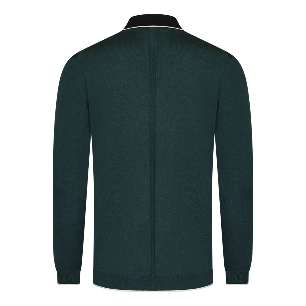 Low Brand Groen Poloshirt Herenkleding Green Heren