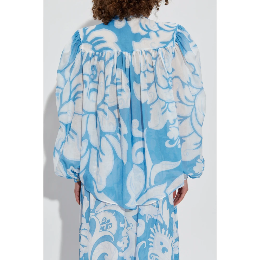 ETRO Gestreept overhemd Blue Dames