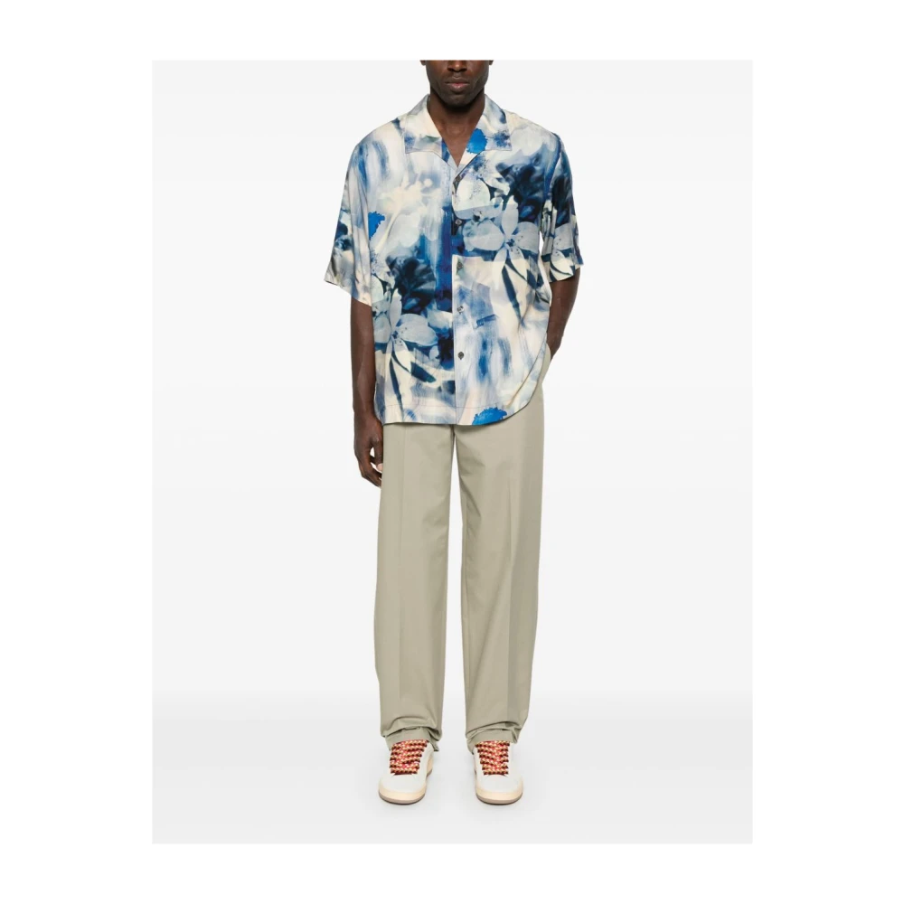 PS By Paul Smith Multicolor oversized shirt met korte mouwen Multicolor Heren
