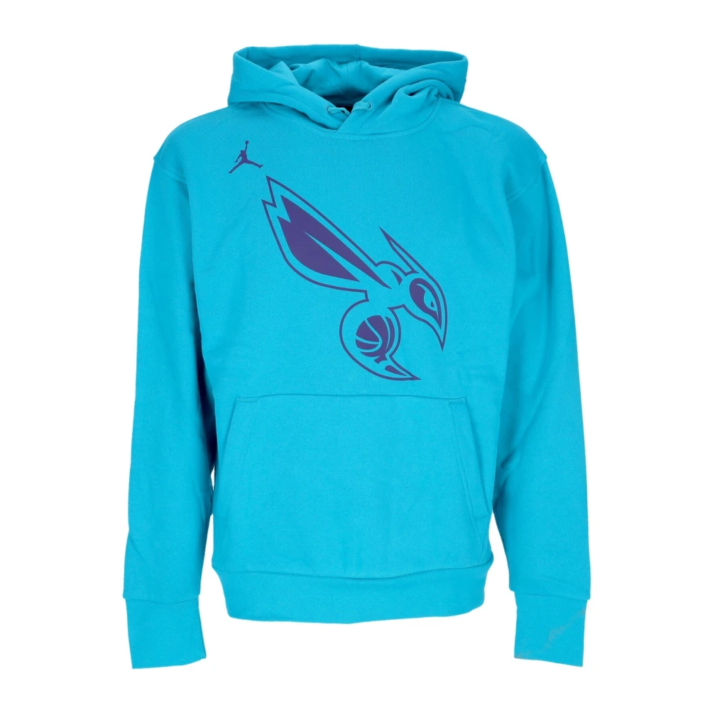 Nike NBA Essential Fleece Hoodie Blue Heren