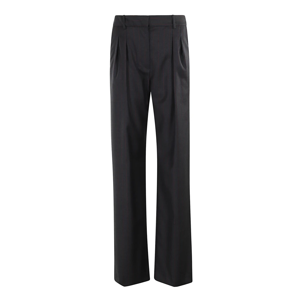 Loulou Studio Casual Denim Broek voor Dagelijks Gebruik Gray Dames