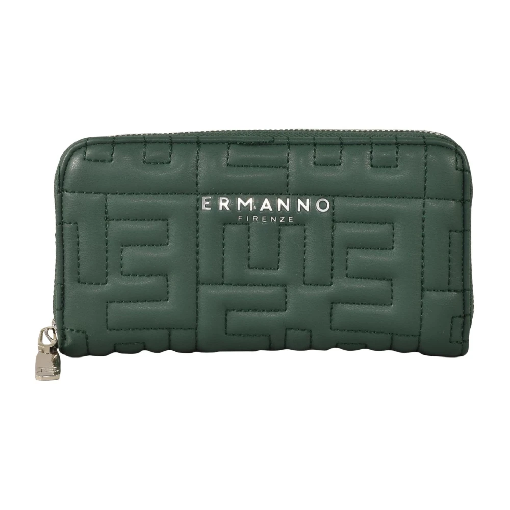 Ermanno Scervino Firenze Portemonnee van Polyurethaan Green Dames