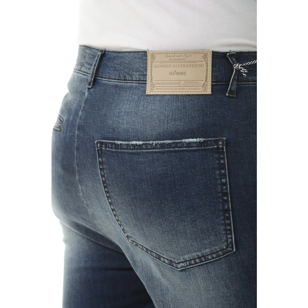Daniele Alessandrini Jeans Blue Heren