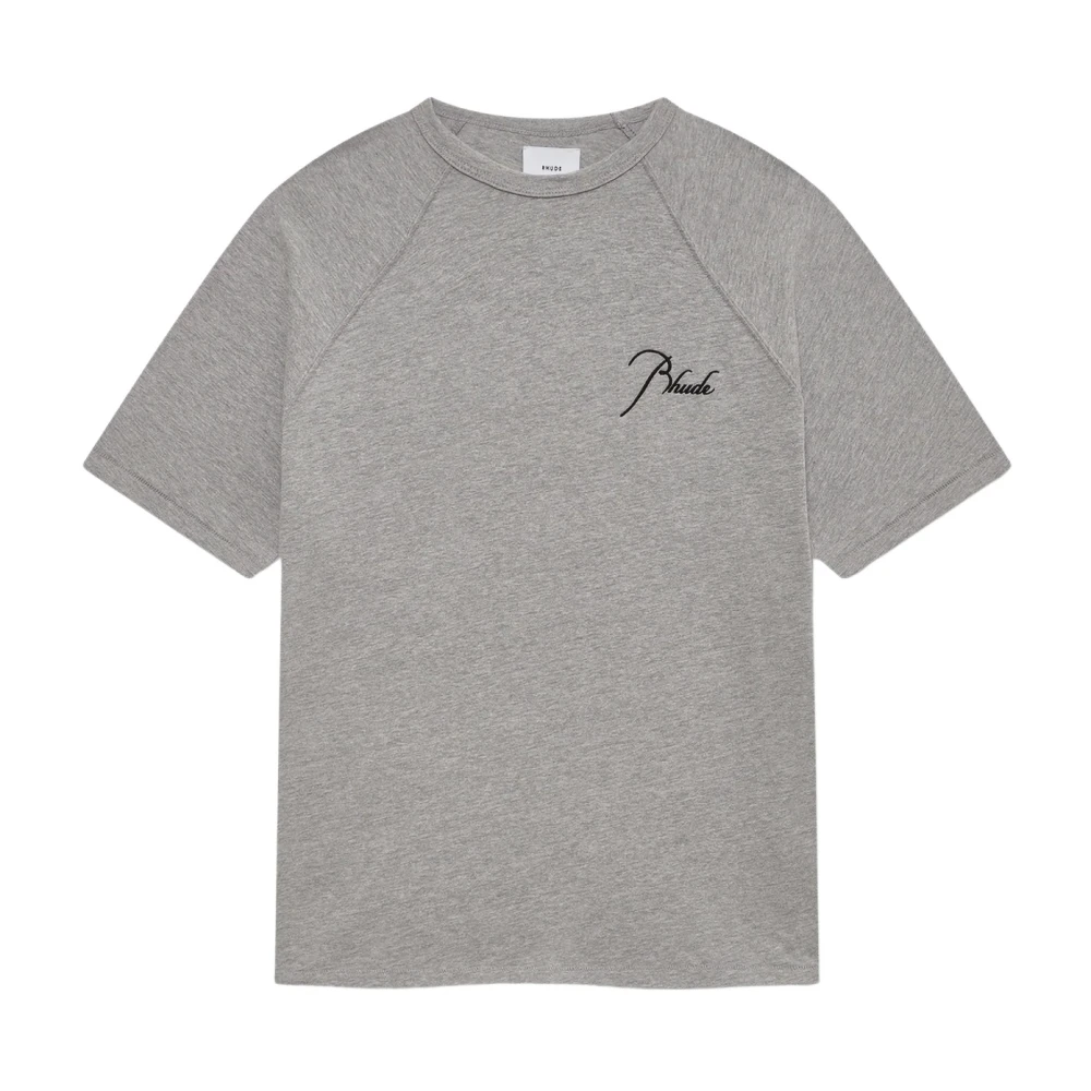 Rhude Hombre Gris - Classique Raglan Tee - Tops - Xl - Classique Raglan Tee