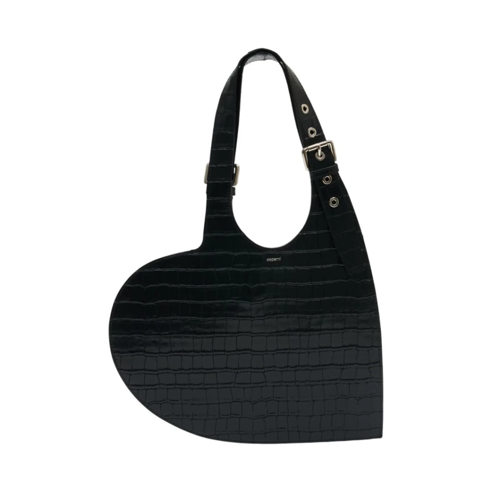 Coperni Women's Black Belt Heart Tote - Shoulder Bags - One Size - Bags