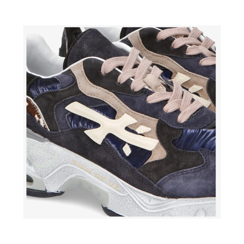 Premiata Sharkyd Sneakers Blue Dames