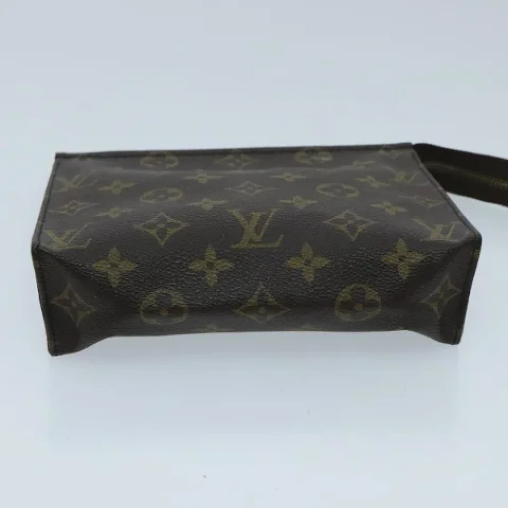 Louis Vuitton Vintage Pre-owned Canvas pouches Brown Dames