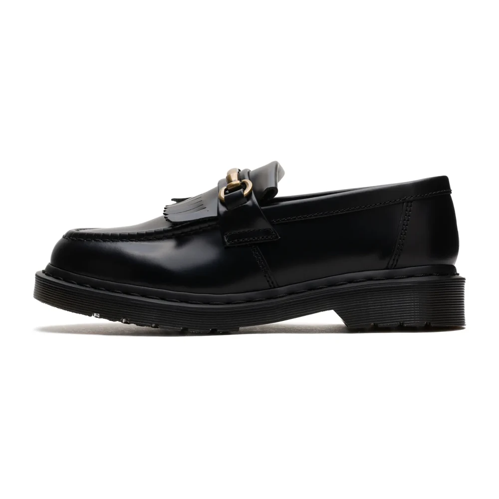 Dr. Martens Black Loafers, Female, 4 Uk, Adrian Snaffle Loafer