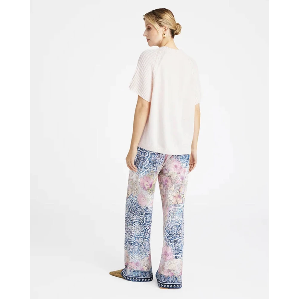 Gustav Gebreide Cape Carol Pink Dames