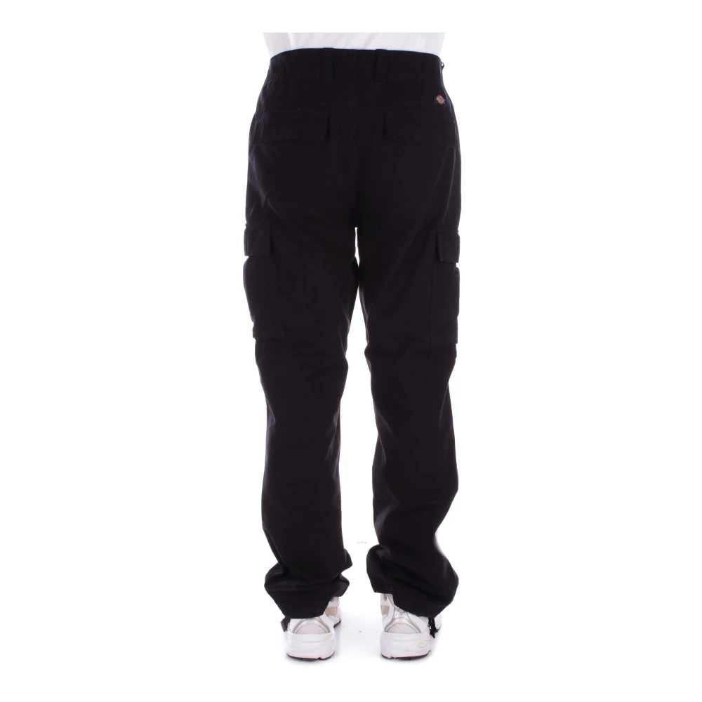 Dickies Zwarte Logo Broek met Zakken Black Heren