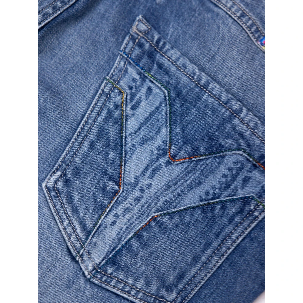 carlo colucci Premium Tapered Fit Jeans Brooklyn Blue Heren