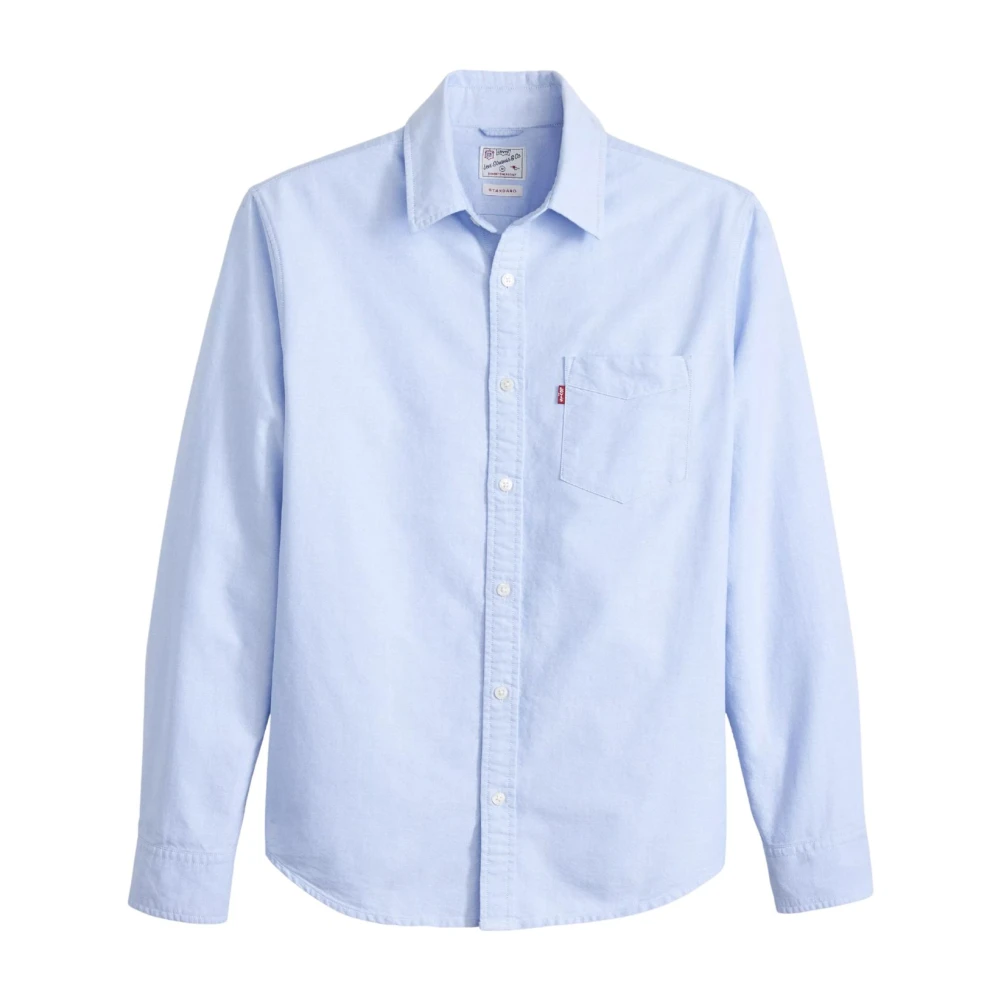 Levi's Men's Blue Casual Shirts, Xl, Sunset One Pocket Standard Fit Shirt