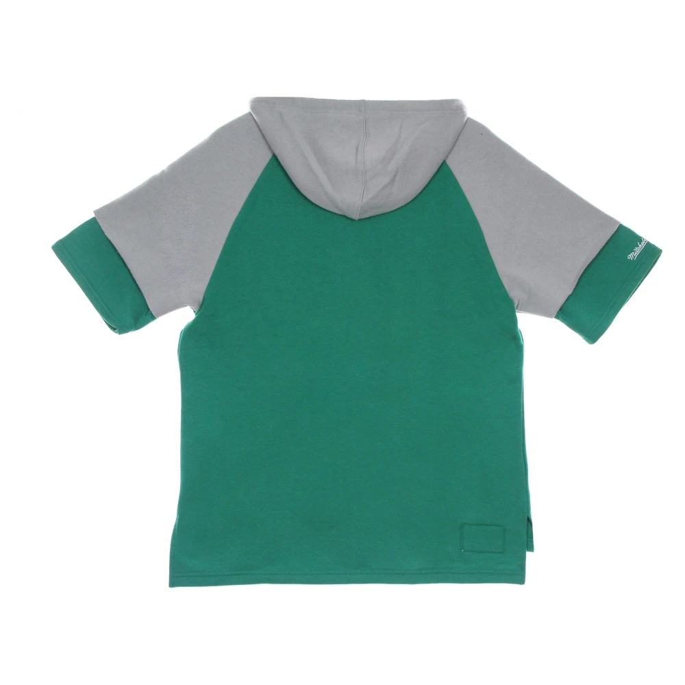 Mitchell & Ness NFL Eagles Short Sleeve Hoodie Groen Green Heren