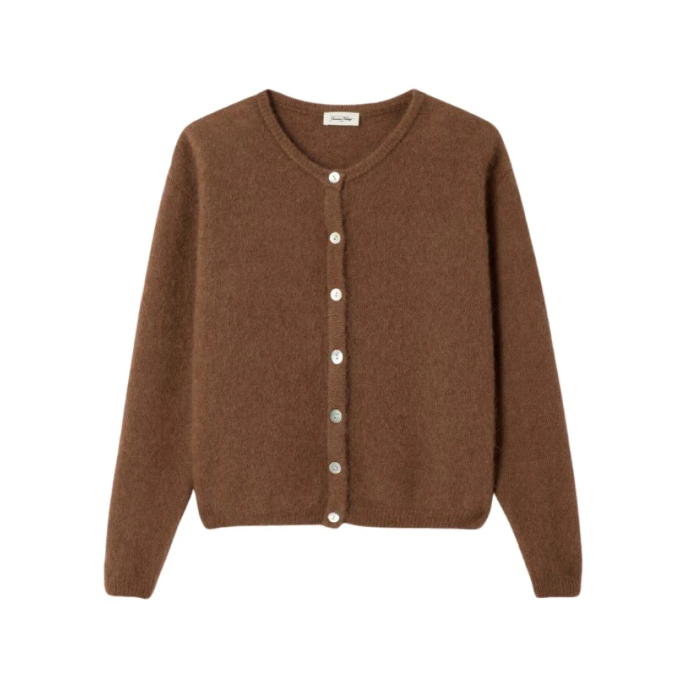 American Vintage Vrouw Bruin Truien & Vesten Dames, L, Wol, Vitow Cardigan
