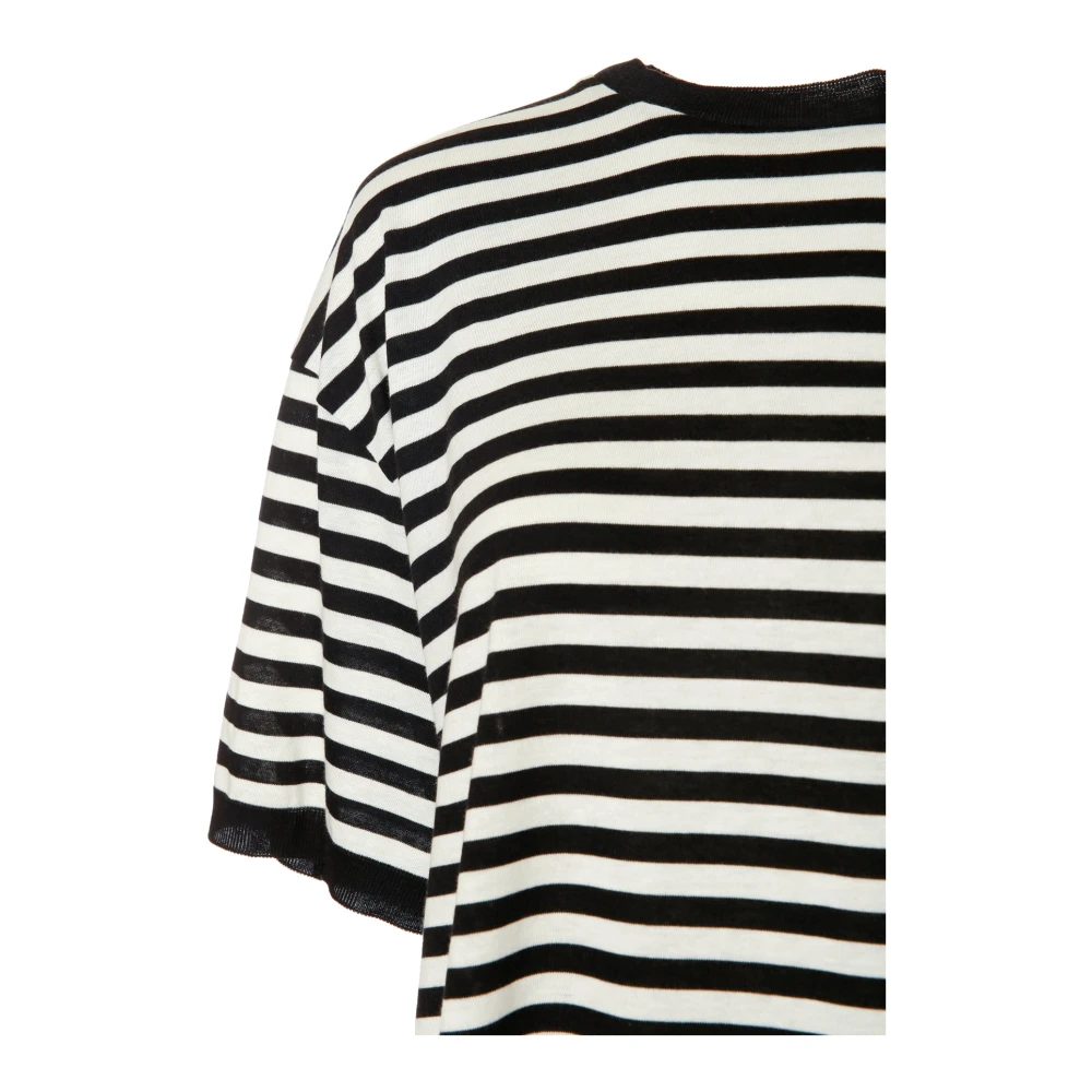 drykorn Lilani Boxy Fit T-Shirt Black Dames