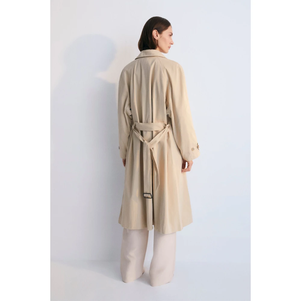 The New Society Zeus Vrouw Trench Beige Dames