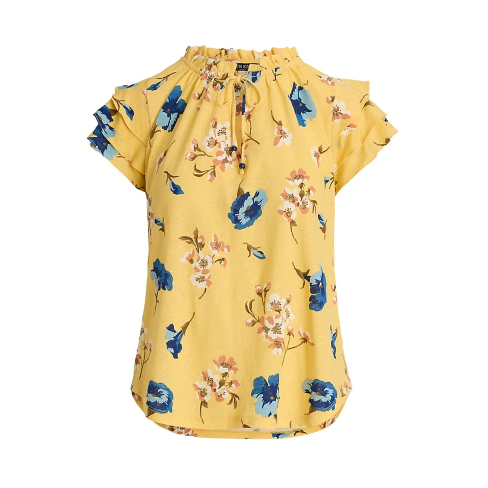 Ralph Lauren T-shirt Yellow Dames