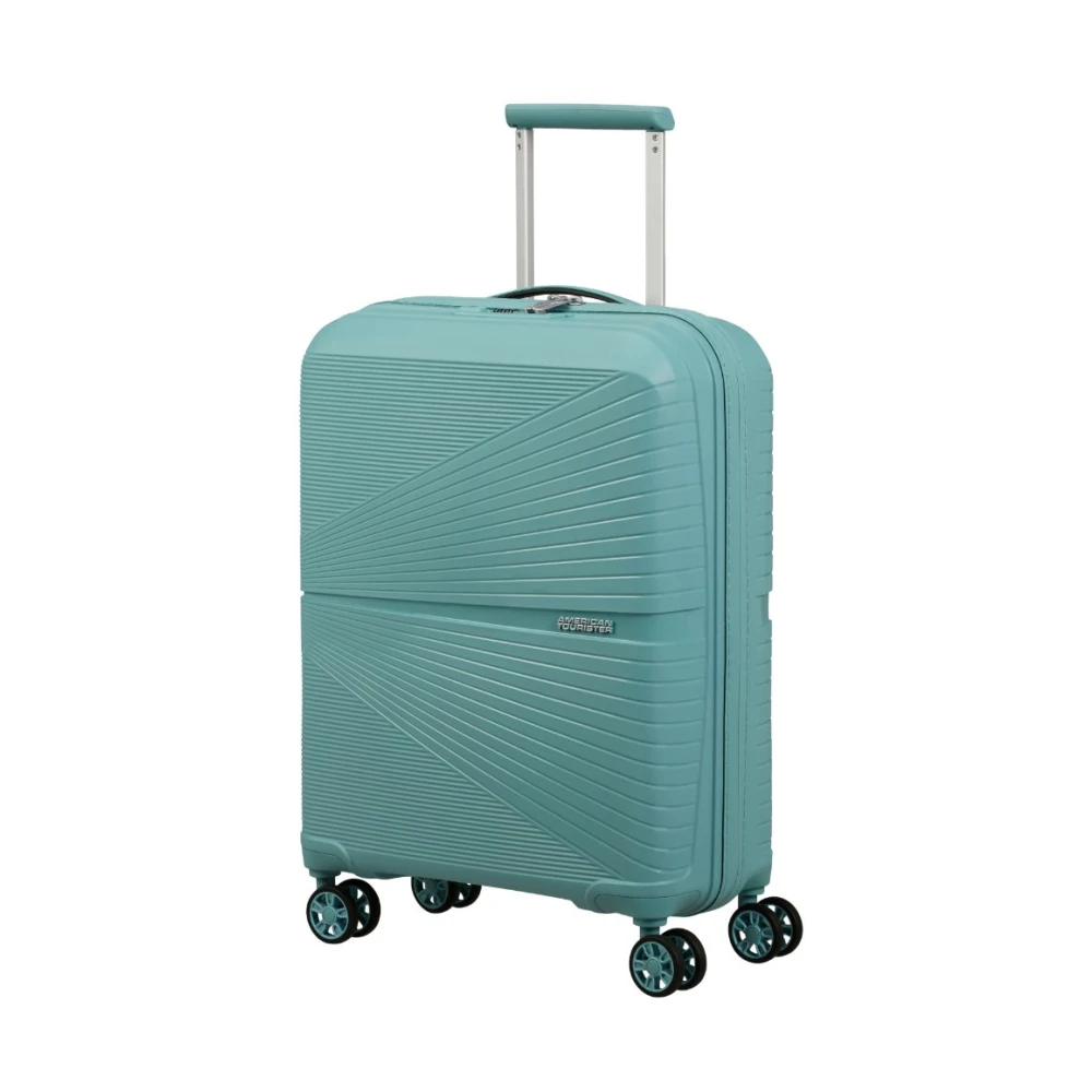 American Tourister Airconic Cabin Trolley met TSA-slot Green Unisex