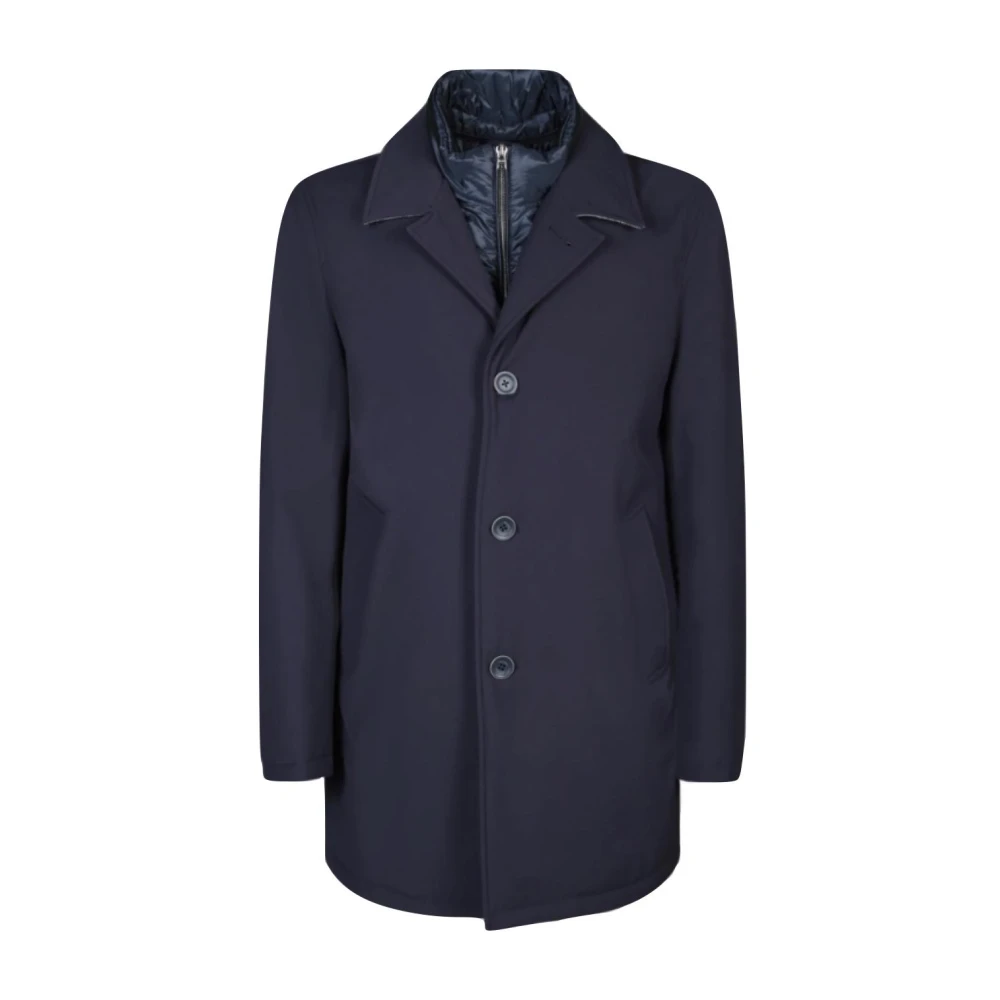 Herno Woljas met hoge kraag Brown Heren