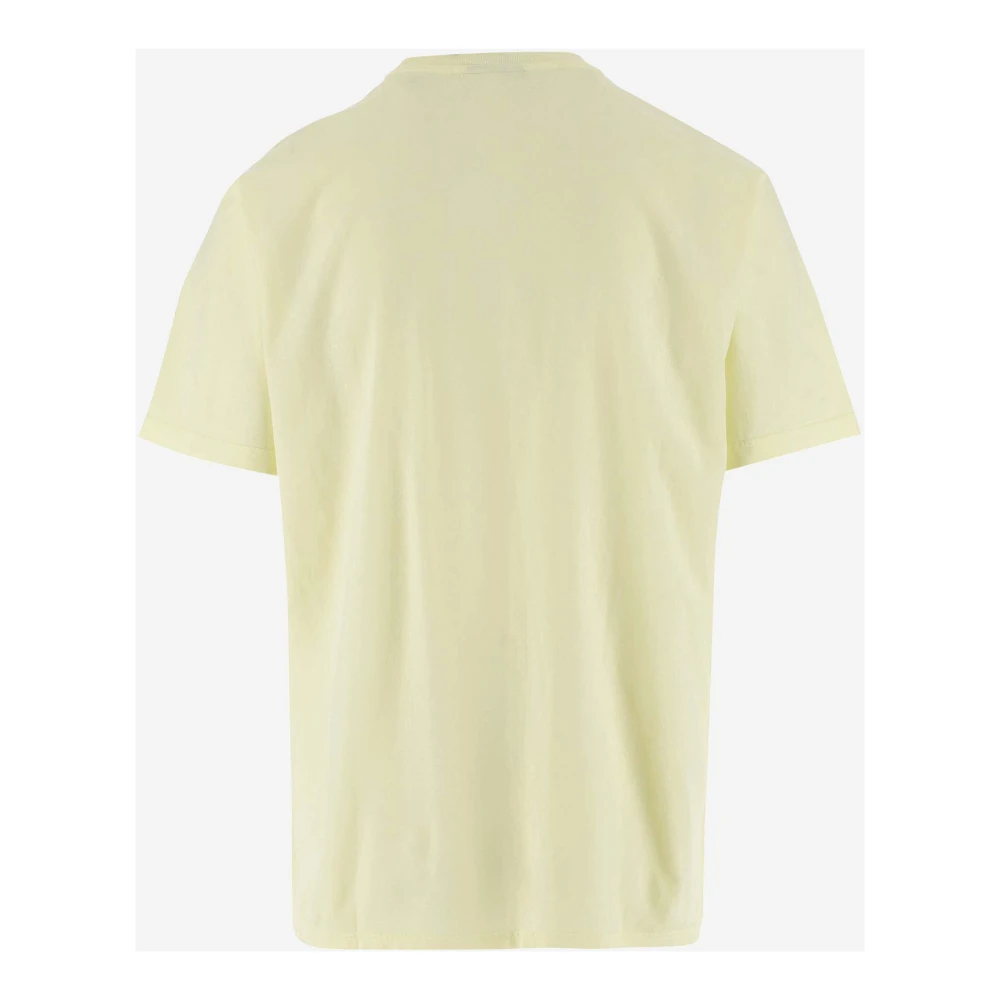 Bluemarble Gele T-Shirt met Grafische Print Yellow Heren
