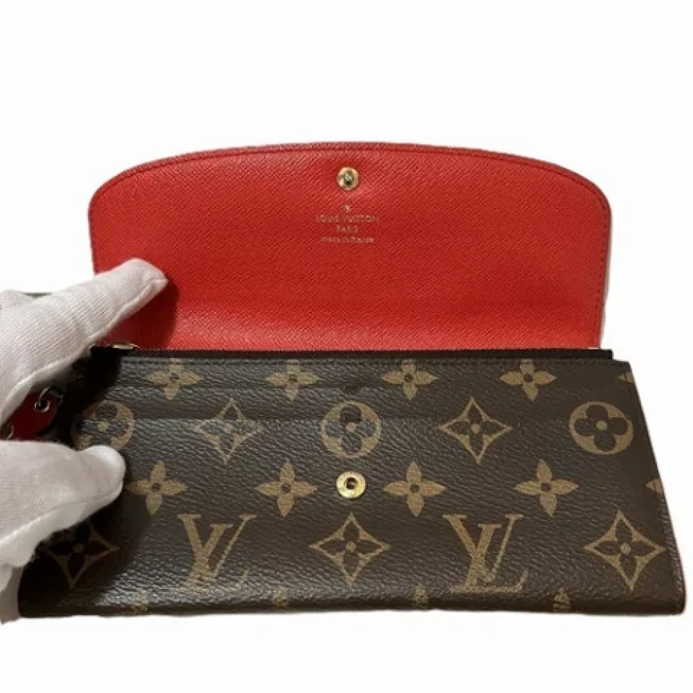 Louis Vuitton Vintage Pre-owned Canvas wallets Brown Dames