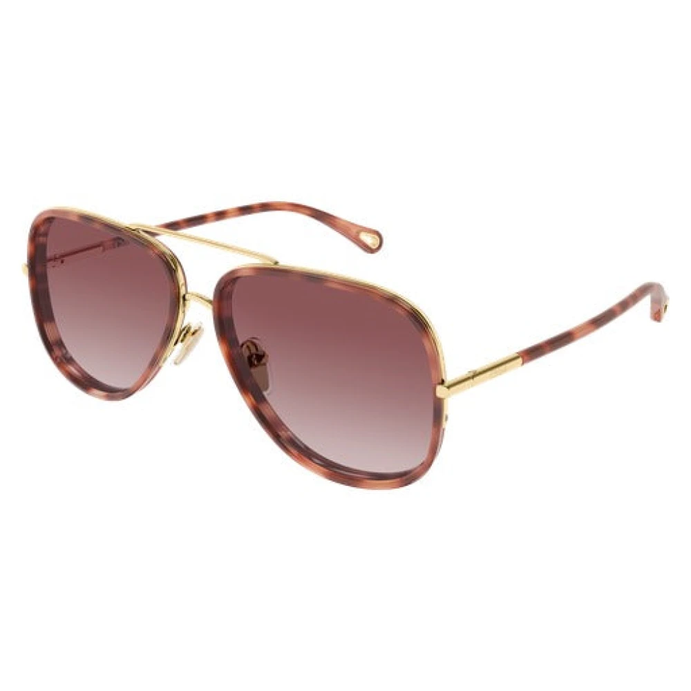 Chloé Women's Brown Sunglasses, 60 Mm, Pilot Sunglasses