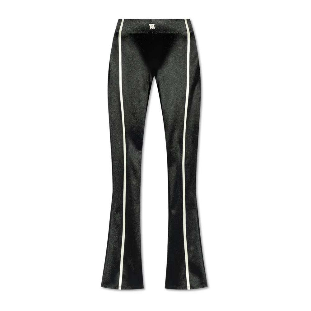 Misbhv Wijde broek Black Dames