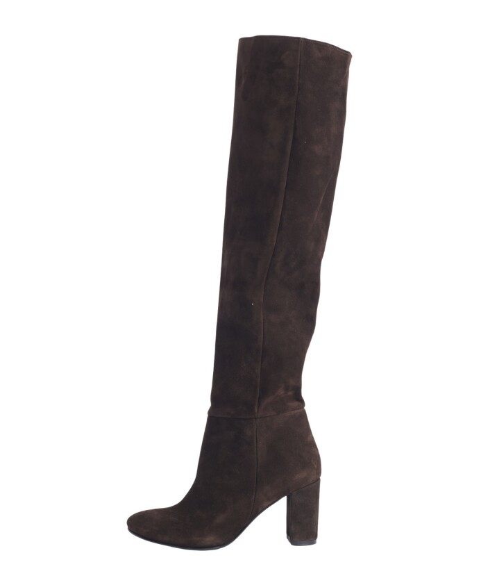 chaussures-plates-en-daim-marron