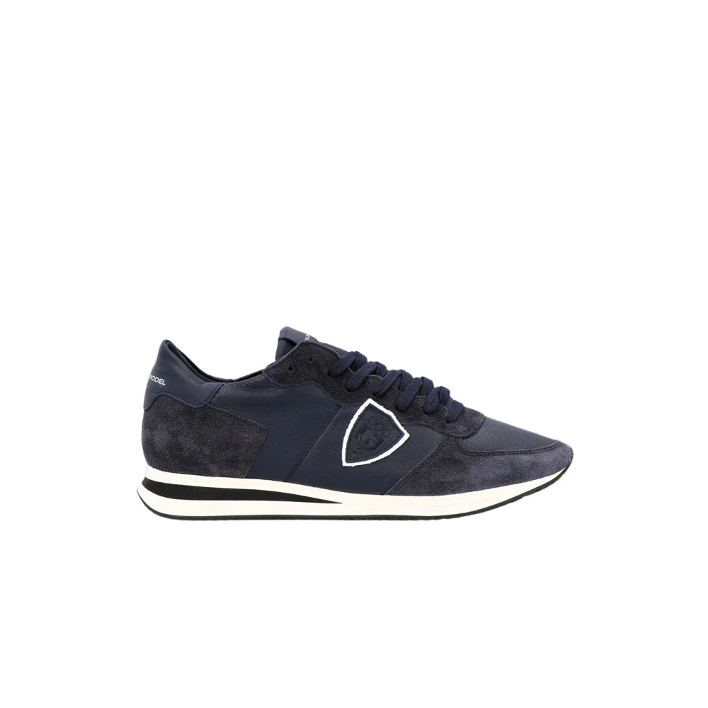 Philippe Model Men's Blue Trpx Low Top Sneakers