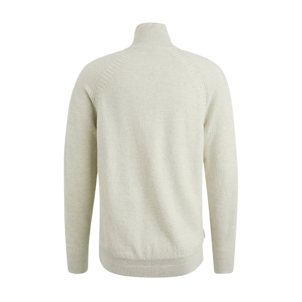 Cast Iron Heather Cotton Half-Zip Pullover Gray Heren