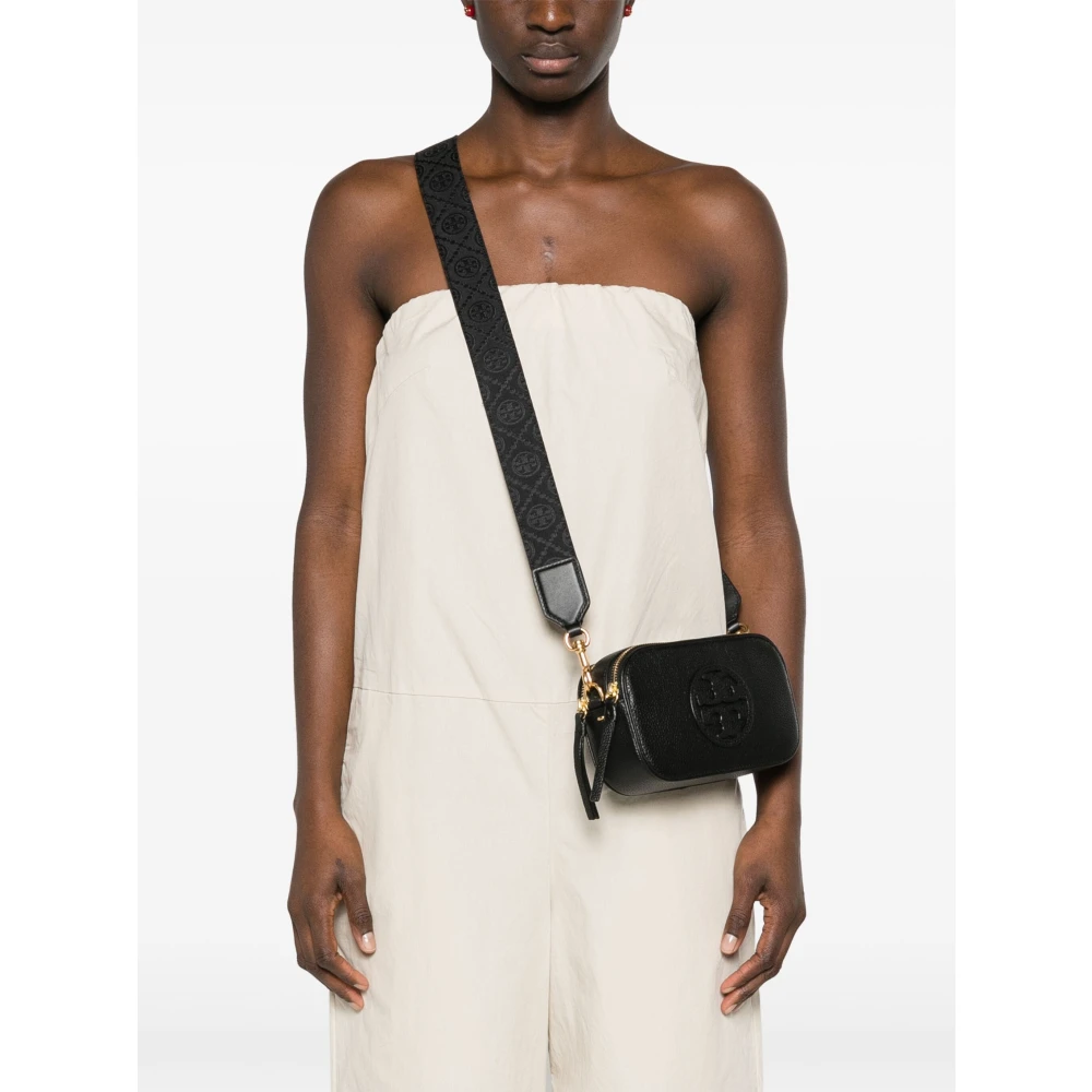 TORY BURCH Zwarte Mini Miller Sandalen Black Dames