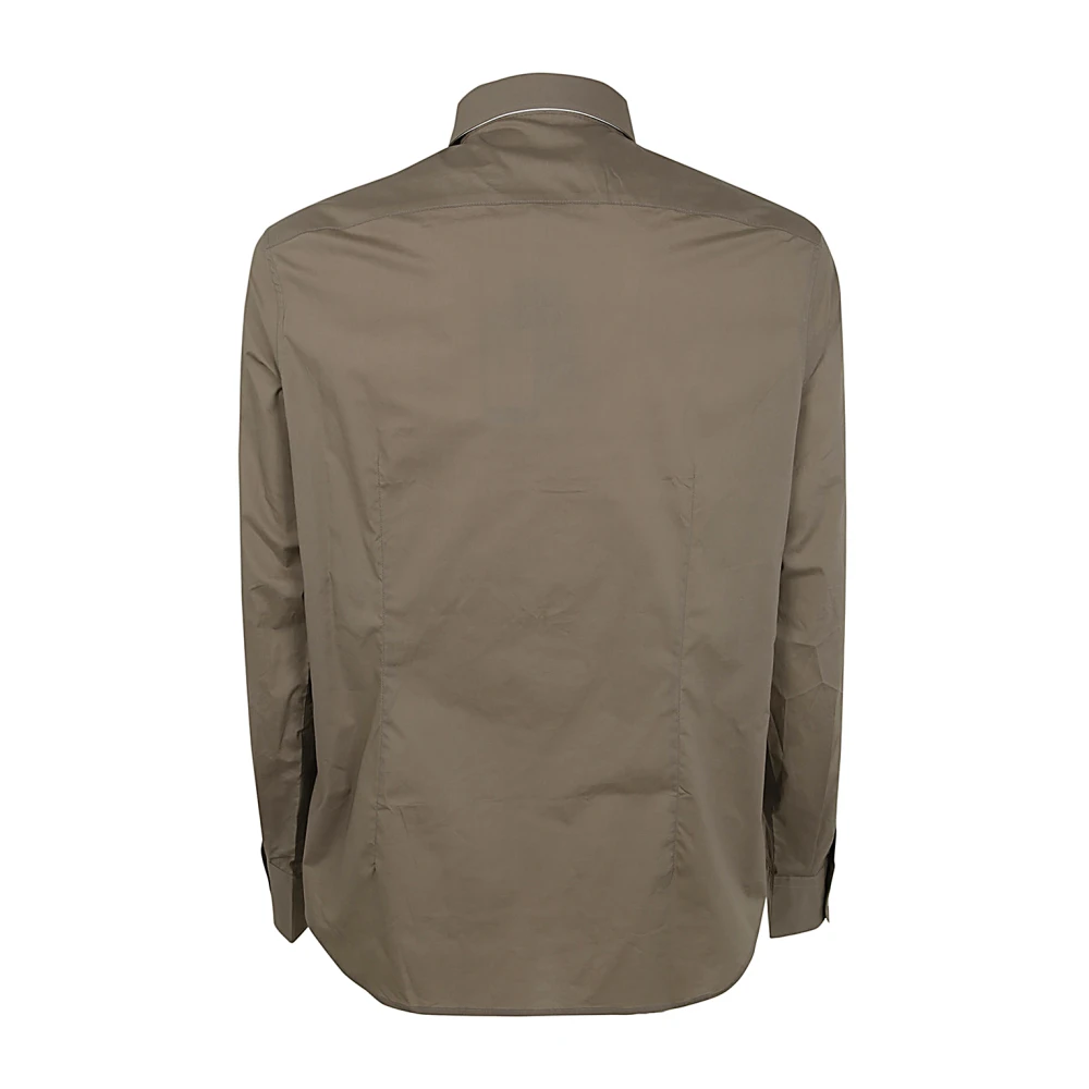 Emporio Armani Wierook Shirt Beige Heren
