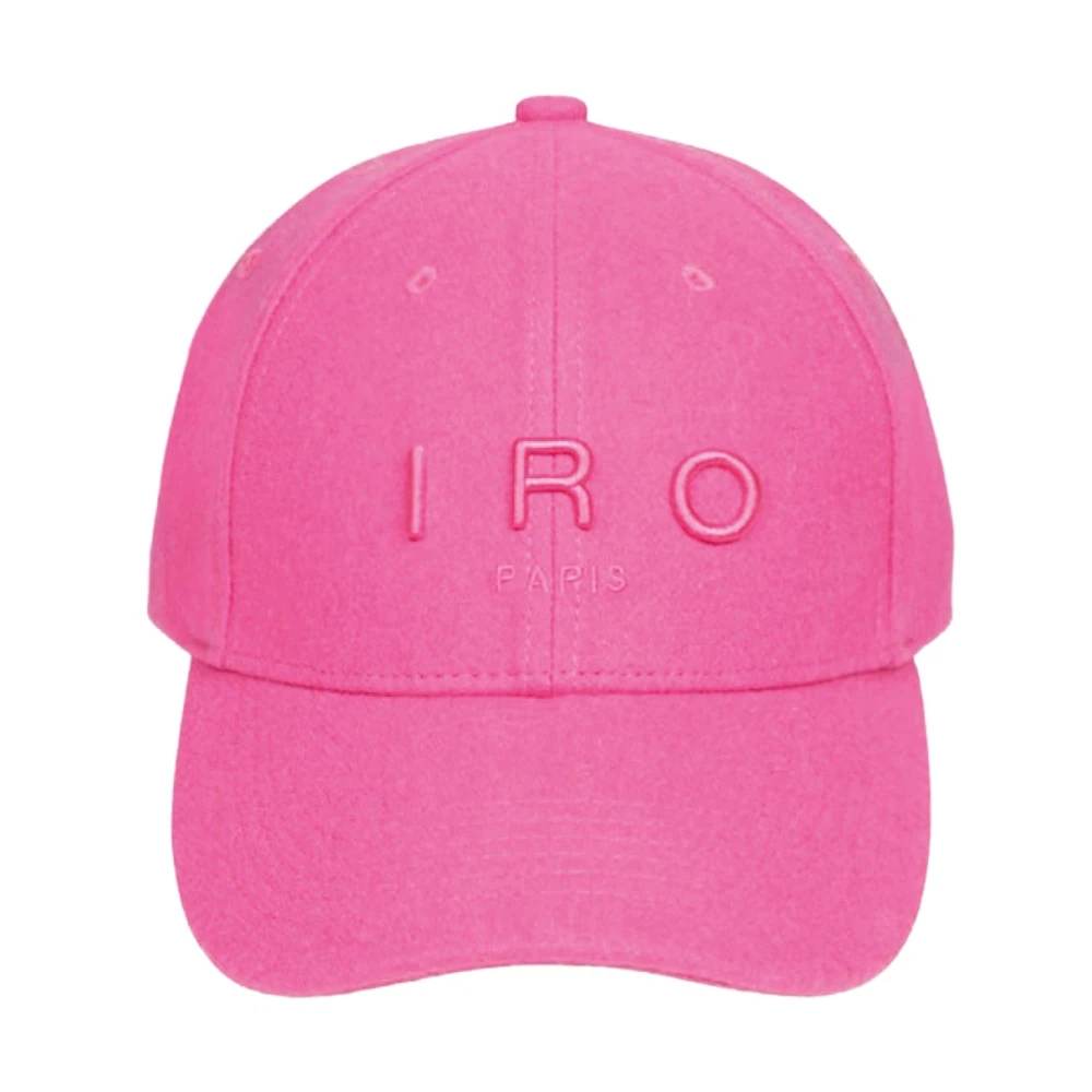 IRO Fuchsia Baseball Cap Pink Dames