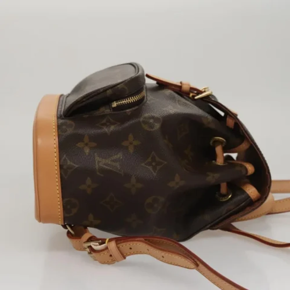 Louis Vuitton Vintage Pre-owned Canvas backpacks Brown Dames