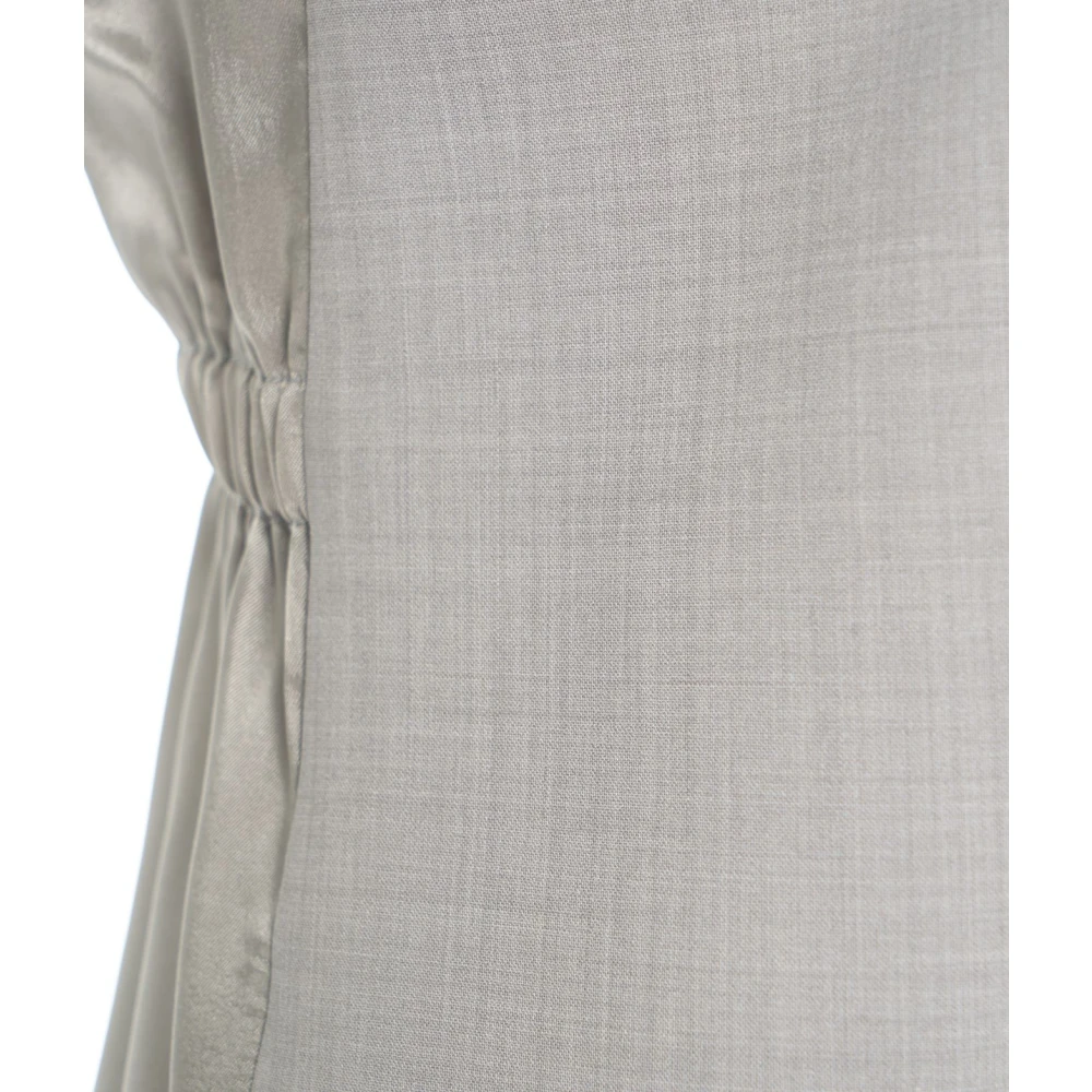 Semicouture Chique Grijs Wollen Blazer Gray Dames