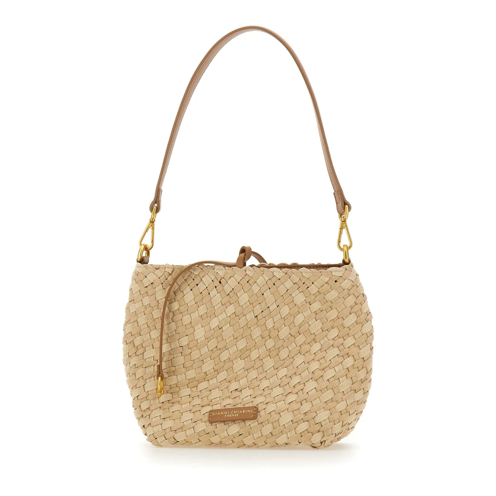 Gianni Chiarini Women's Beige Mercy Shoulder Bag