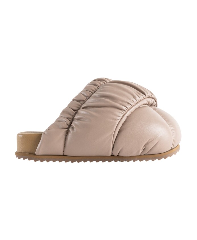 vegan-leather-sabot-with-ruched-band
