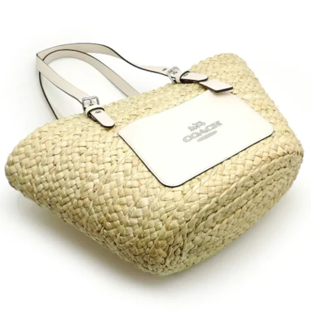 Coach Pre-owned Fabric totes Beige Dames