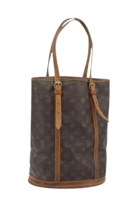 Pre-owned Monogram Canvas Bucket Bag